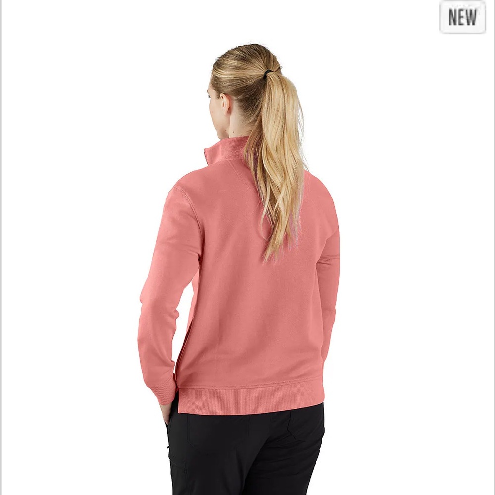 Carhartt Tencel Fiber Relaxed Fit Half Zip Sweatshirt - Picture 2 of 10